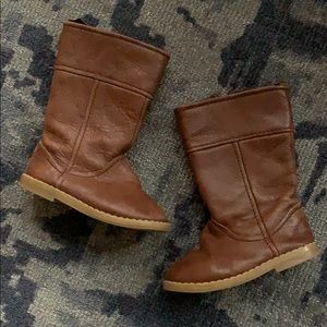 Baby Gap brown boots 6
